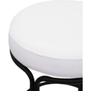 Meridian Madison Cream Vegan Leather Counter Stool IMAGE 7