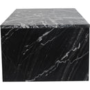 Meridian Vernazza Black Marble Coffee Table IMAGE 4