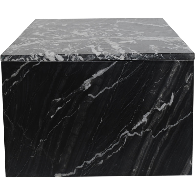 Meridian Vernazza Black Marble Coffee Table IMAGE 4