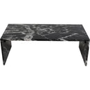 Meridian Vernazza Black Marble Coffee Table IMAGE 5