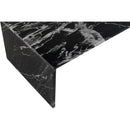 Meridian Vernazza Black Marble Coffee Table IMAGE 6