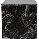 Meridian Vernazza Black Marble End Table IMAGE 4