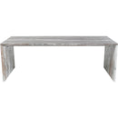 Meridian Vernazza Brown Marble Coffee Table IMAGE 3
