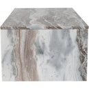 Meridian Vernazza Brown Marble Coffee Table IMAGE 4