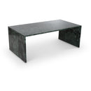Meridian Vernazza Green Marble Coffee Table IMAGE 1