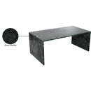 Meridian Vernazza Green Marble Coffee Table IMAGE 9