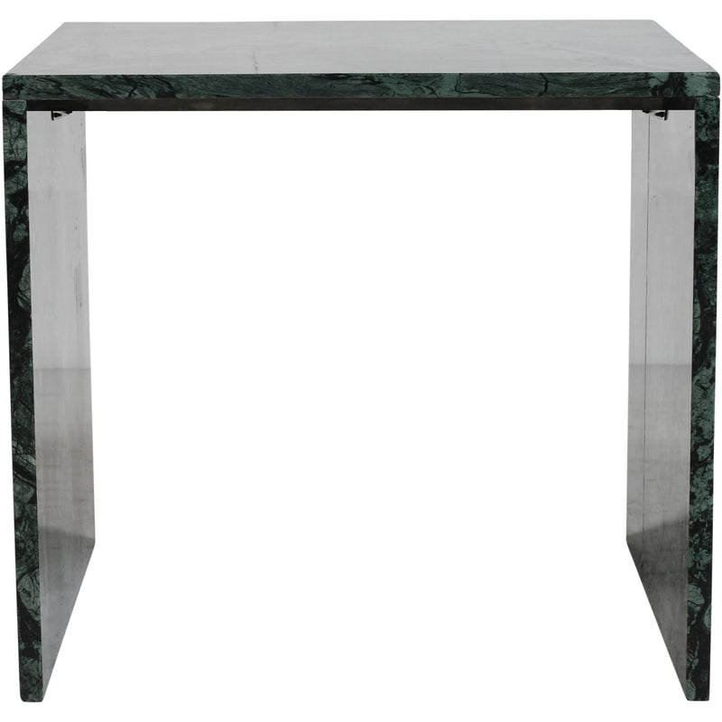 Meridian Vernazza Green Marble End Table IMAGE 3