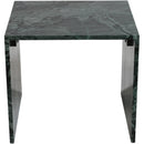 Meridian Vernazza Green Marble End Table IMAGE 5