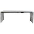 Meridian Vernazza Panda Marble Coffee Table IMAGE 3