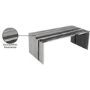 Meridian Vernazza Panda Marble Coffee Table IMAGE 9