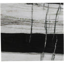 Meridian Vernazza Panda Marble End Table IMAGE 7