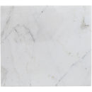 Meridian Vernazza White Marble End Table IMAGE 7