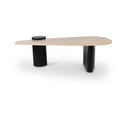 Meridian Taverna Natural / Black Coffee Table IMAGE 1