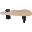 Meridian Taverna Natural / Black Coffee Table IMAGE 4
