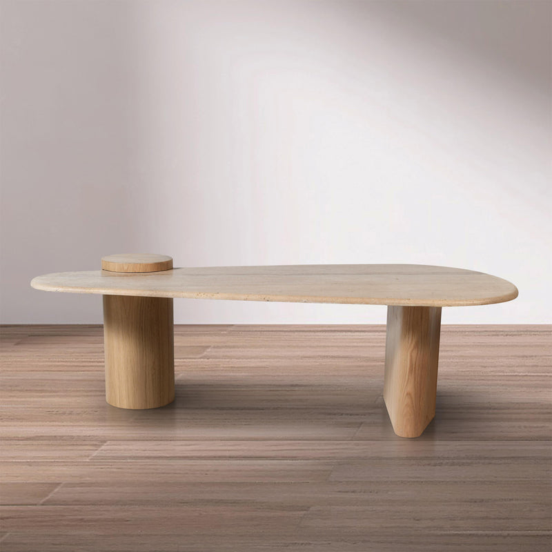 Meridian Taverna Natural Coffee Table IMAGE 2