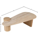 Meridian Taverna Natural Coffee Table IMAGE 9