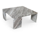 Meridian Livorno Brown / Light Grey Coffee Table IMAGE 1