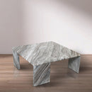 Meridian Livorno Brown / Light Grey Coffee Table IMAGE 2