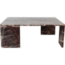 Meridian Livorno Burgundy Coffee Table IMAGE 3