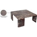 Meridian Livorno Burgundy Coffee Table IMAGE 8