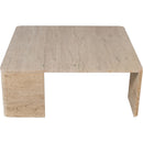 Meridian Livorno Travertine Coffee Table IMAGE 4