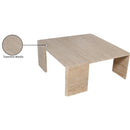 Meridian Livorno Travertine Coffee Table IMAGE 8