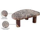 Meridian Messina Burgundy Coffee Table IMAGE 8