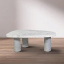 Meridian Messina White / Grey Coffee Table IMAGE 2
