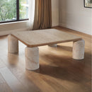 Meridian Ferrara Beige Coffee Table (3 Boxes) IMAGE 2