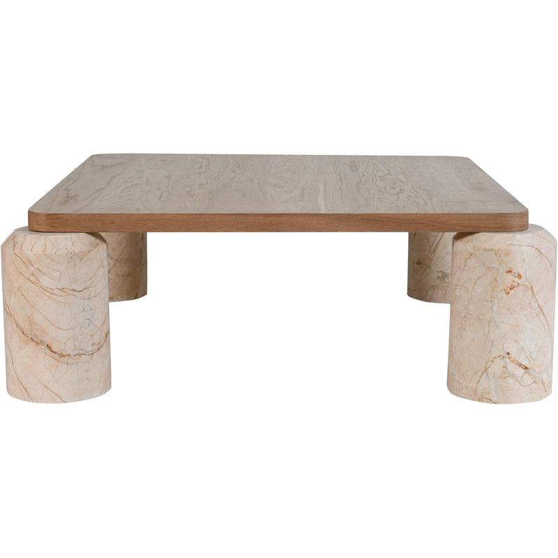 Meridian Ferrara Beige Coffee Table (3 Boxes) IMAGE 4