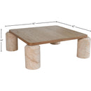 Meridian Ferrara Beige Coffee Table (3 Boxes) IMAGE 8