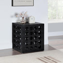 Meridian Kinsley Black End Table IMAGE 2