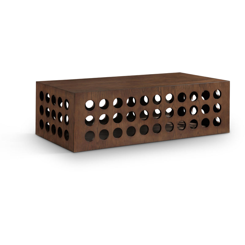 Meridian Kinsley Brown Coffee Table IMAGE 1