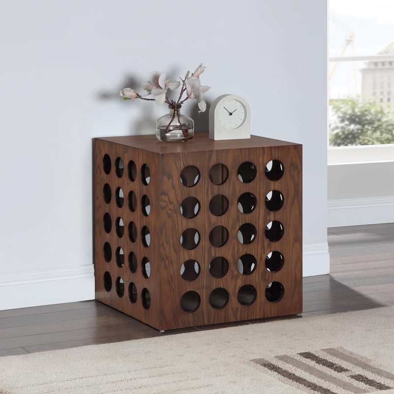Meridian Kinsley Brown End Table IMAGE 2