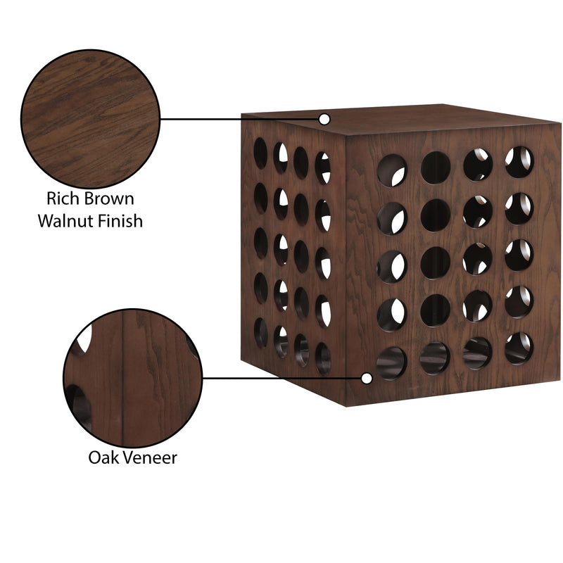 Meridian Kinsley Brown End Table IMAGE 7