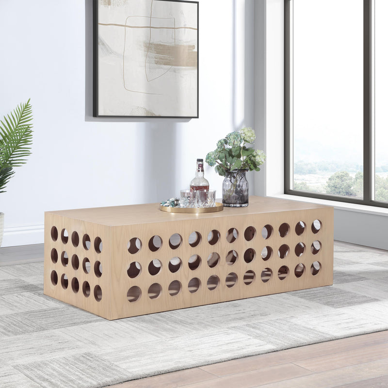 Meridian Kinsley Natural Coffee Table IMAGE 2