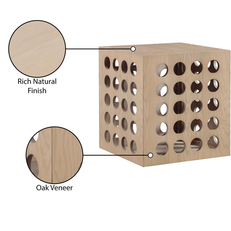 Meridian Kinsley Natural End Table IMAGE 7