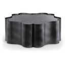  Meridian Eloise Black Iron Coffee Table IMAGE 1