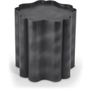  Meridian Eloise Black Iron End Table IMAGE 1