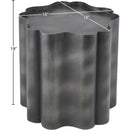  Meridian Eloise Black Iron End Table IMAGE 6