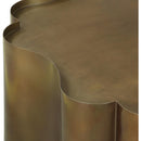  Meridian Eloise Brass Iron Coffee Table IMAGE 5