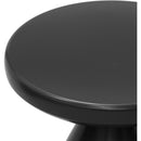 Meridian Anika Black Iron Side Table IMAGE 5