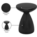 Meridian Anika Black Iron Side Table IMAGE 8