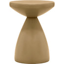 Meridian Anika Brown Iron Side Table IMAGE 3