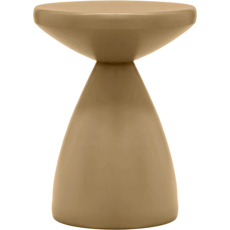 Meridian Anika Brown Iron Side Table IMAGE 3