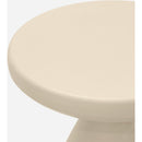 Meridian Anika Cream Iron Side Table IMAGE 5