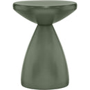 Meridian Anika Green Iron Side Table IMAGE 3