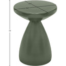 Meridian Anika Green Iron Side Table IMAGE 7