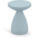 Meridian Anika Light Blue Iron Side Table IMAGE 1