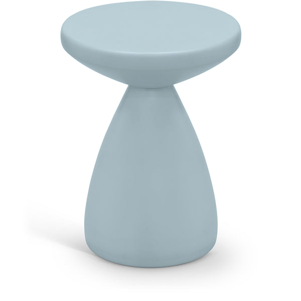 Meridian Anika Light Blue Iron Side Table IMAGE 1